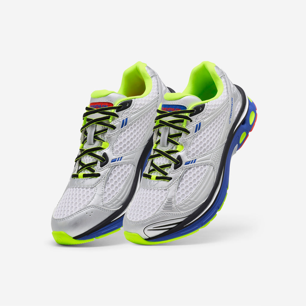 CHAUSSURES RR2K - GRIS / BLEU / JAUNE FLUO