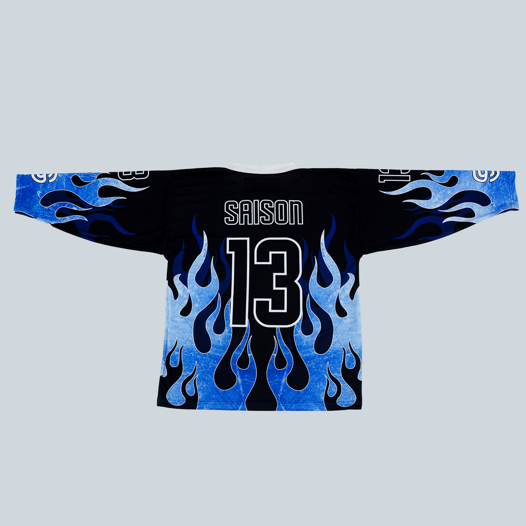 HOCKEY JERSEY - BLUE FLAMES