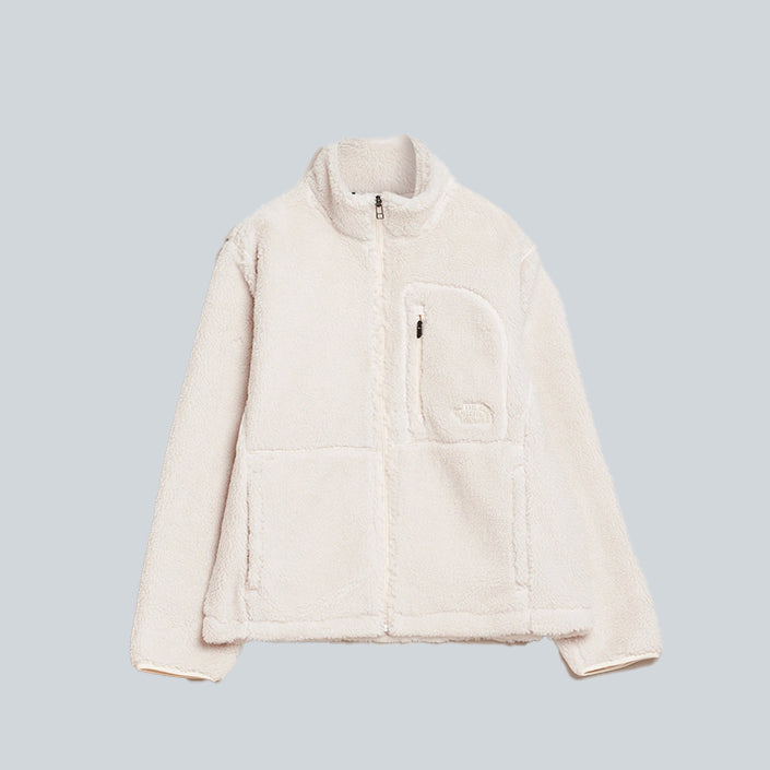 THE NORTH FACE M EXTREME PILE 2 FULL ZIP JACKET - WHITE DUNE image 0