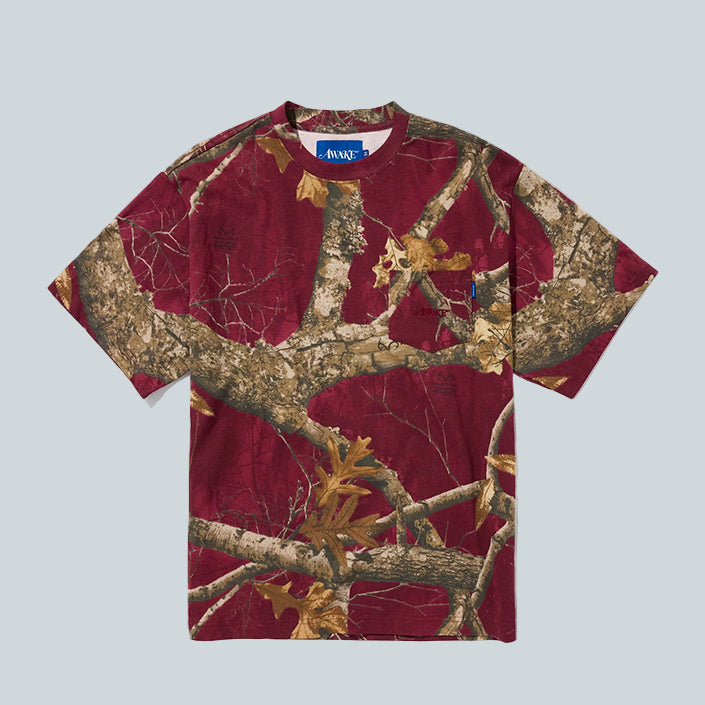 AWAKE NY POCKET TEE - MERLOT image 0