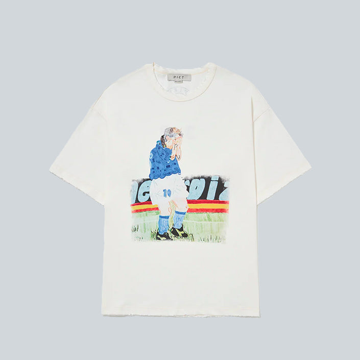 PIET ILLUSTRATED TEE - BONE WHITE image 0