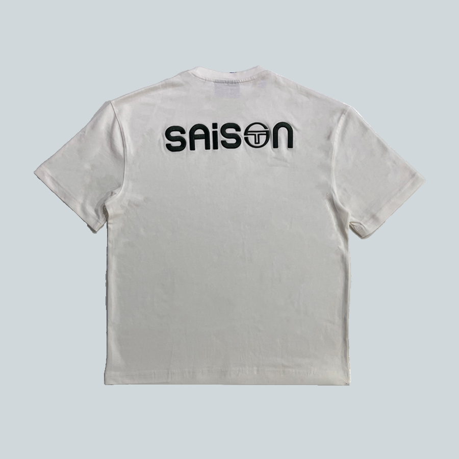 SAISON X SERGIO TACCHINI TEE - WHITE image 1