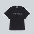 PIET DOPPING KONTROLLE RAW EDGE TEE - VINTAGE BLACK image 0