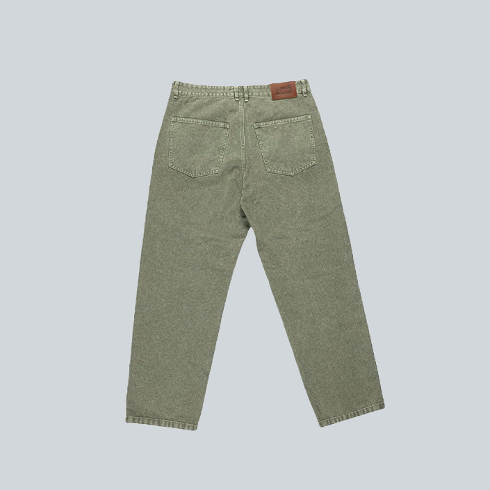 GOODIES SPORTIVE THYME PANTS - GREEN image 1