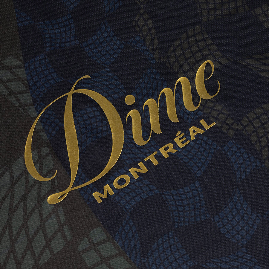 DIME MTL CHECKERED HOME JERSEY - BLACK image 1