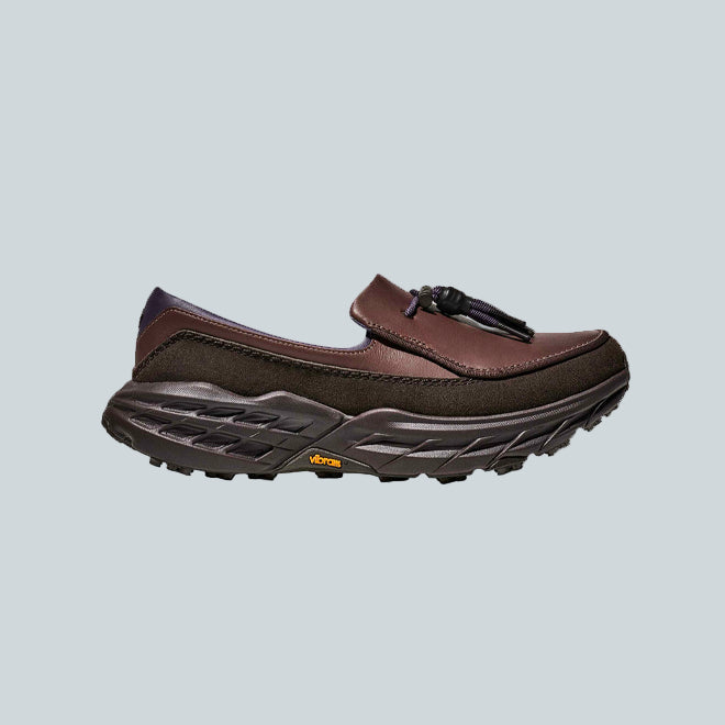 HOKA SPEED LOAFER - WALNUT / CAST IRON image 0