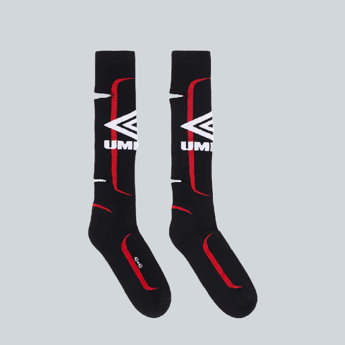 UMBRO LOGO SOCKS - BLACK image 1