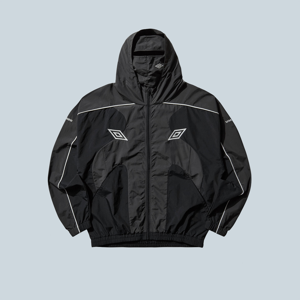 GUARDING MASKED TRACKSUIT - BLACK CHARCOAL