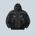 GUARDING MASKED TRACKSUIT - BLACK CHARCOAL