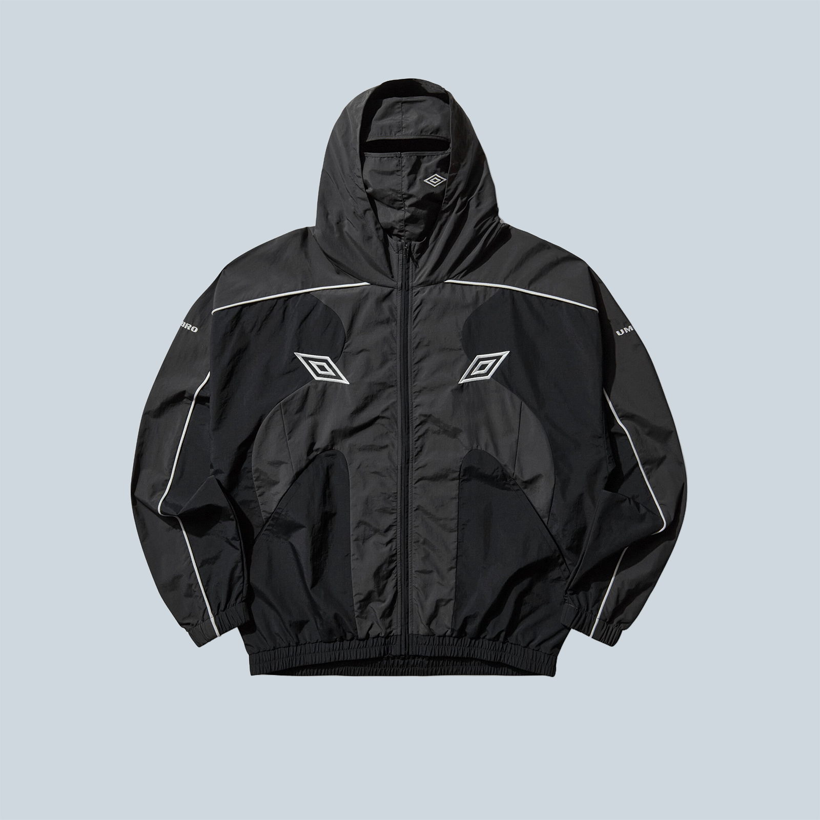 GUARDING MASKED TRACKSUIT - BLACK CHARCOAL