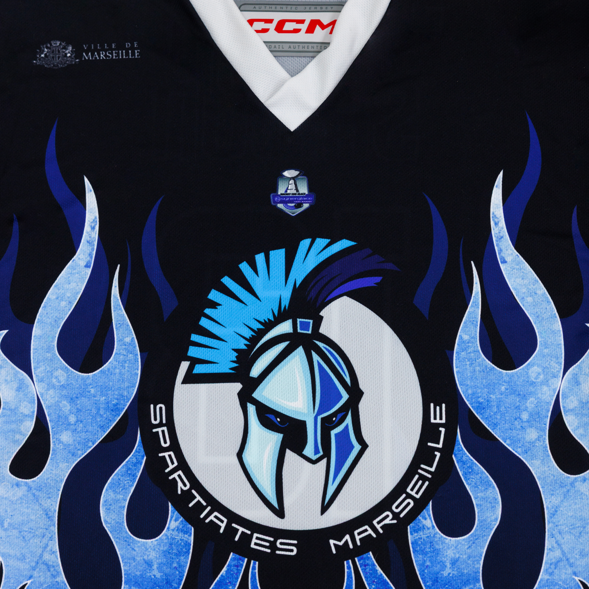 HOCKEY JERSEY - BLUE FLAMES