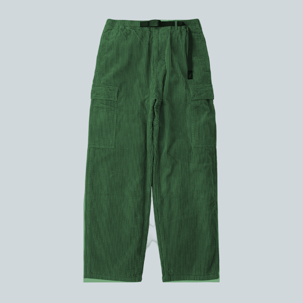 GRAMICCI BROCKTON BIG CORDUROY PANT- PINE GREEN image 0