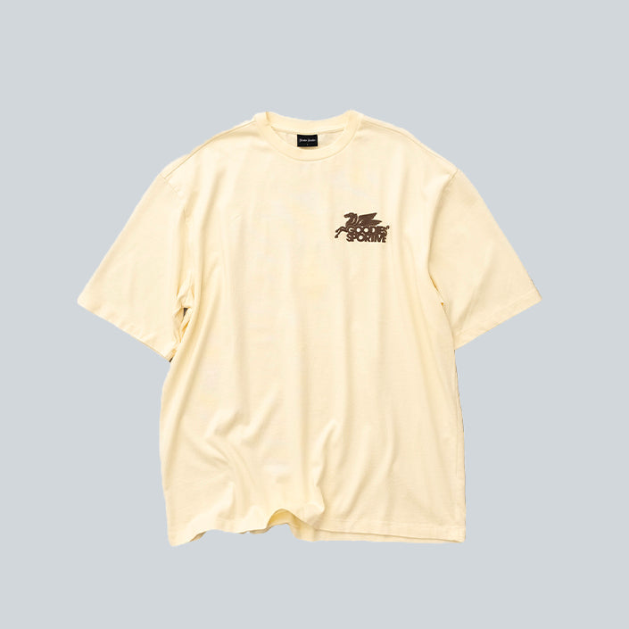 GOODIES SPORTIVE NEW PEGASUS TEE - BUTTER image 0