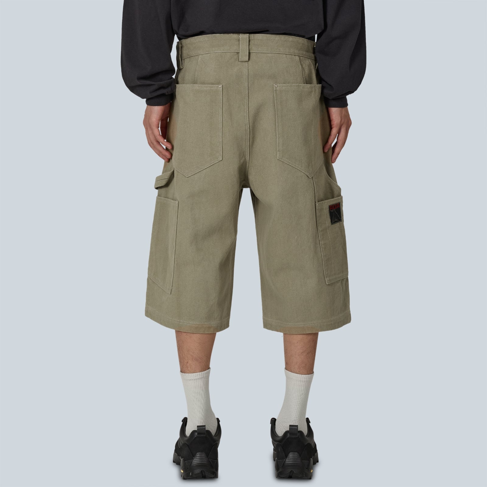 ASH CANVAS SHORT - SAGE GREEN