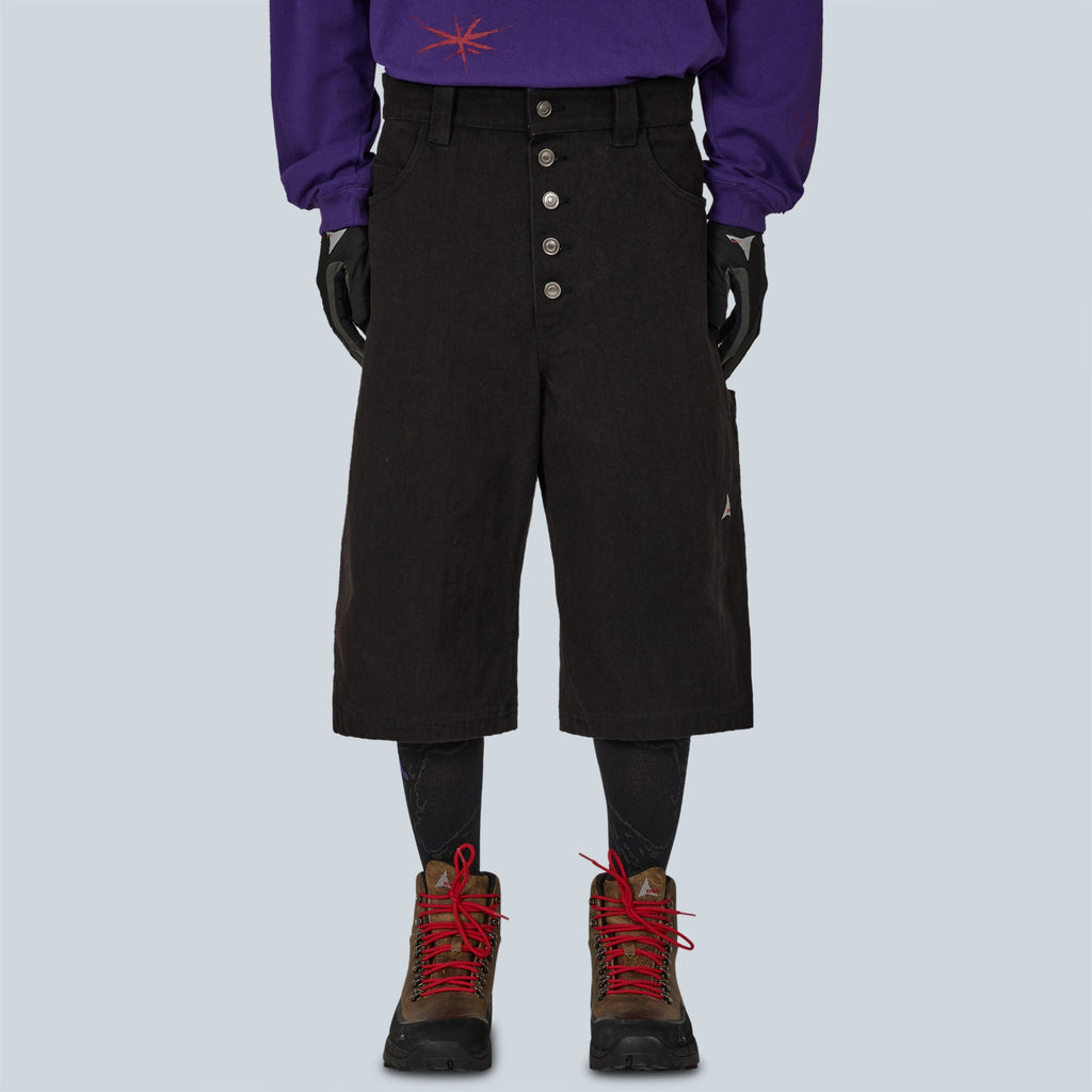 ASH CANVAS SHORT - WASHED BLACK