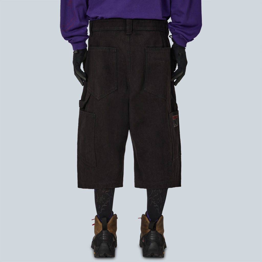ASH CANVAS SHORT - WASHED BLACK