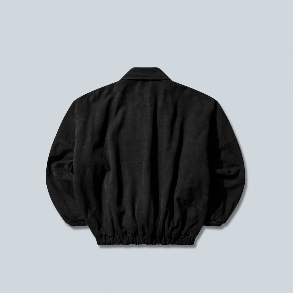 ASH CANVAS JACKET - WASHED BLACK