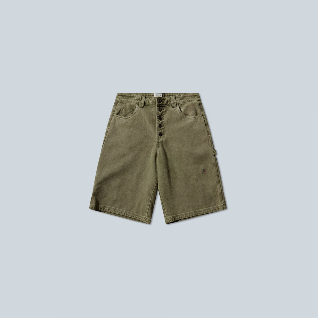 ASH CANVAS SHORT - SAGE GREEN