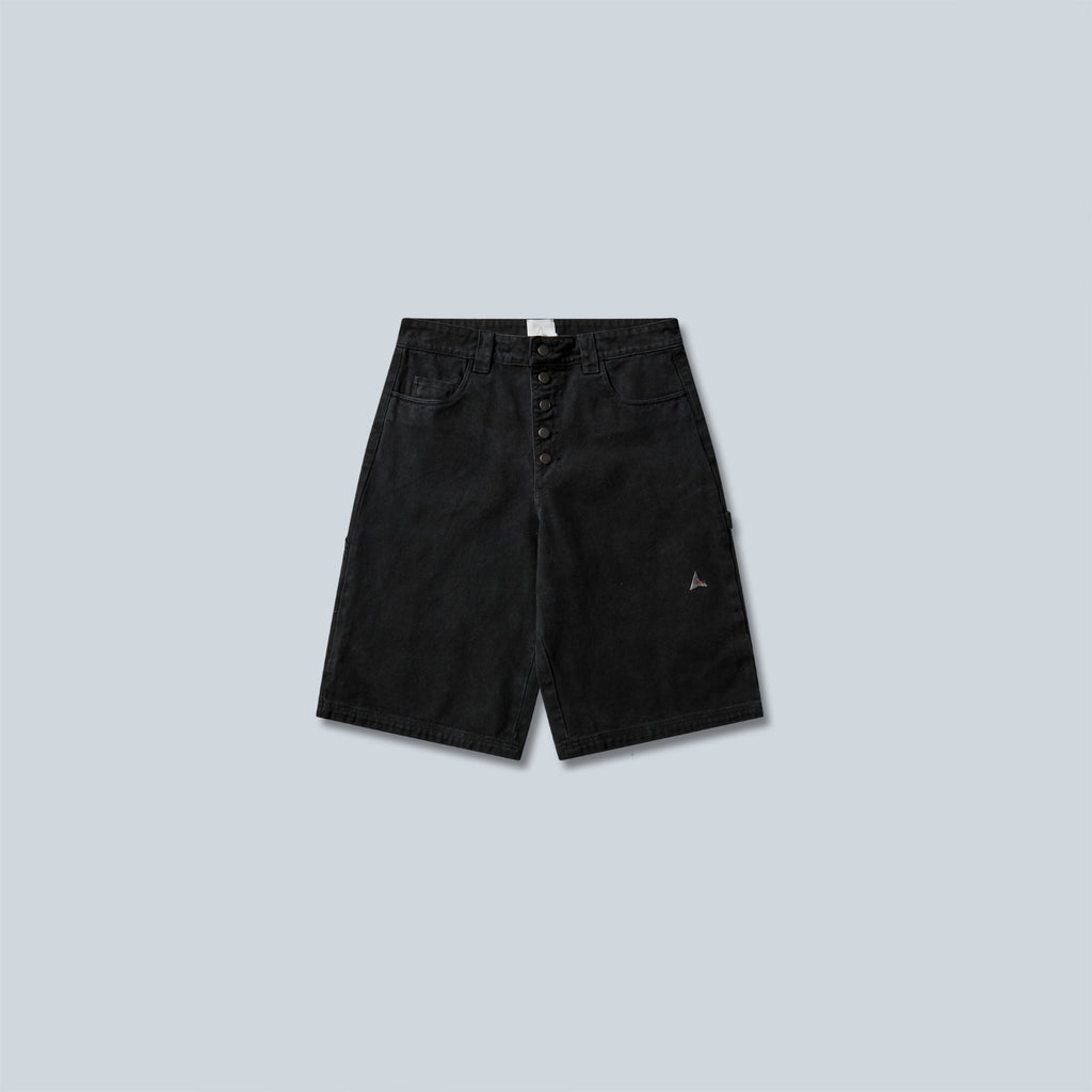 ASH CANVAS SHORT - WASHED BLACK
