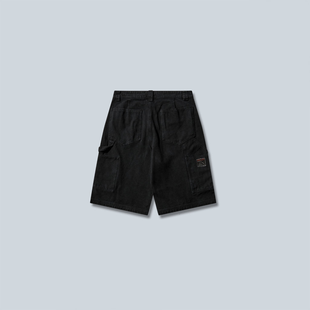 ASH CANVAS SHORT - WASHED BLACK