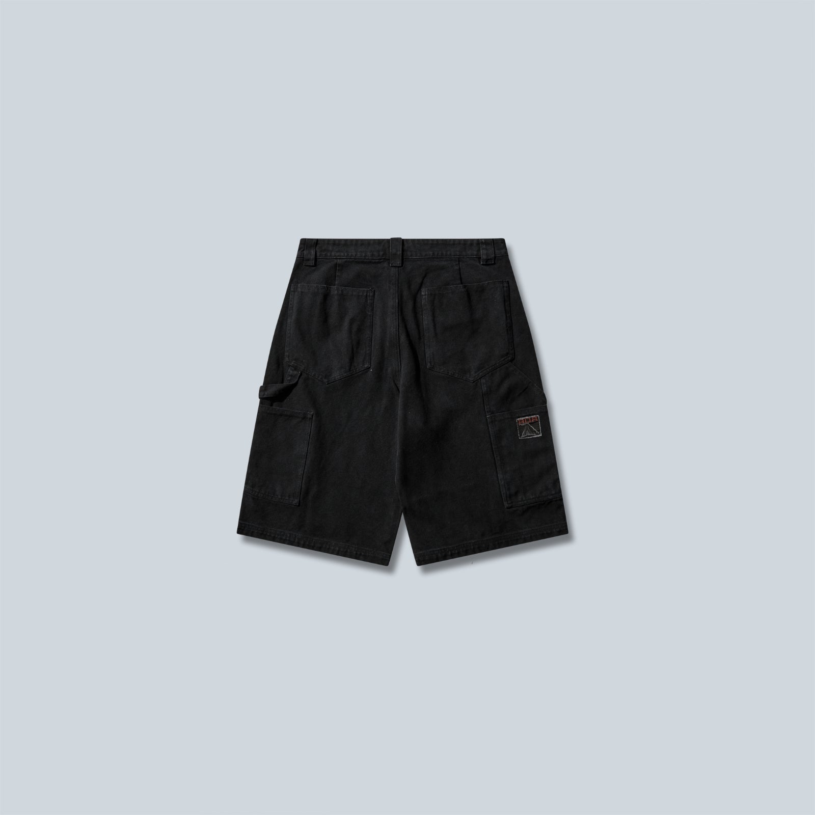 ASH CANVAS SHORT - WASHED BLACK