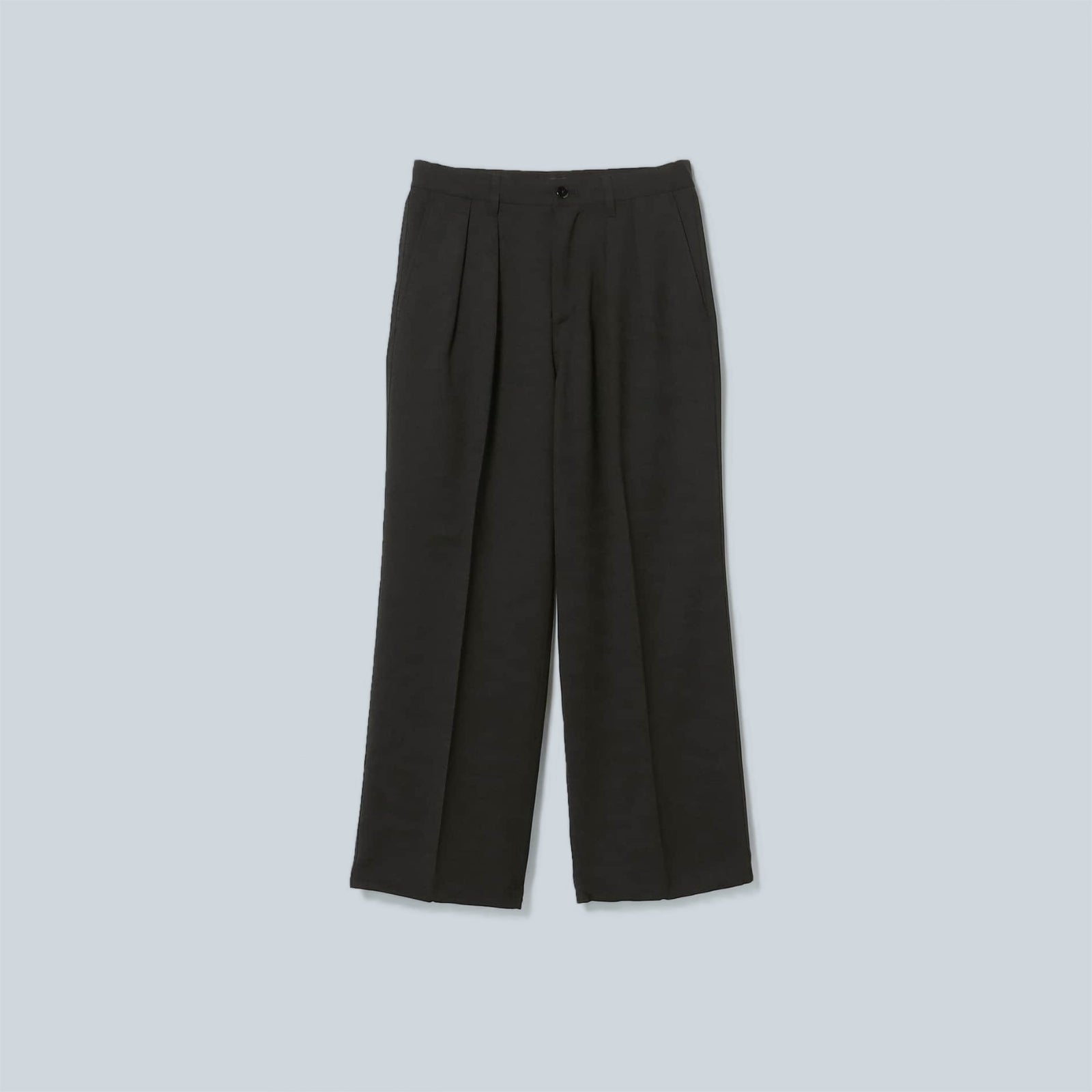 WIDE SLACKS - BLACK