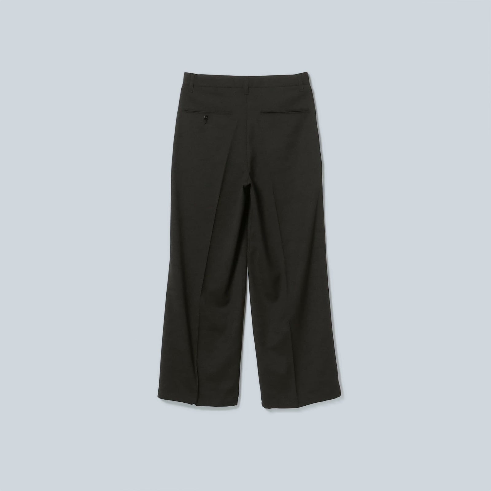 WIDE SLACKS - BLACK