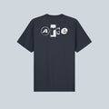 BACK COLLAGE TSHIRT - NAVY