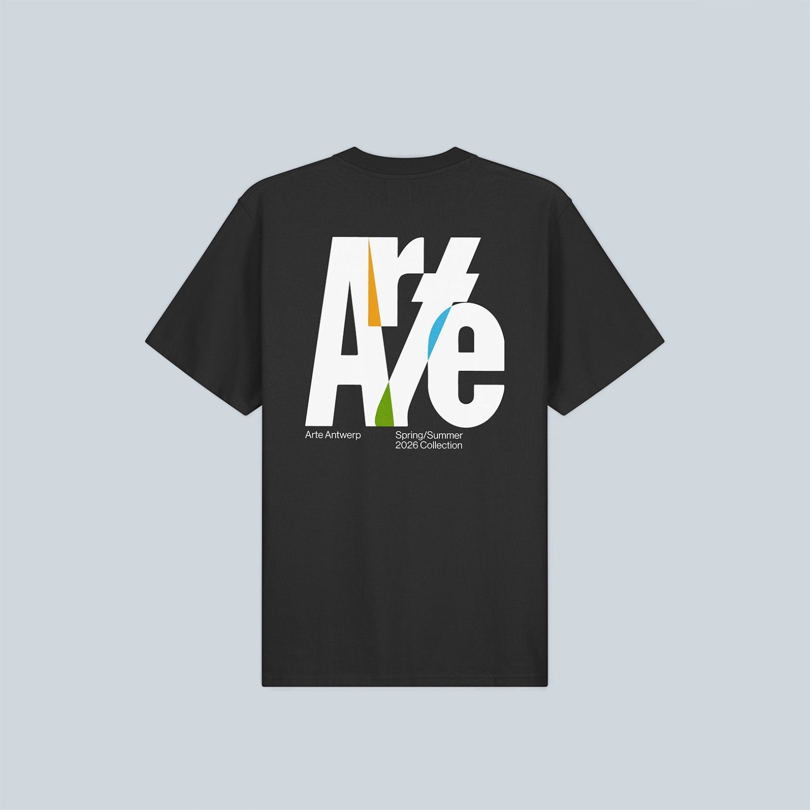 BIG LOGO BACK T-SHIRT - BLACK