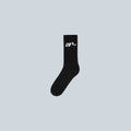 BIG LOGO SOCKS - BLACK