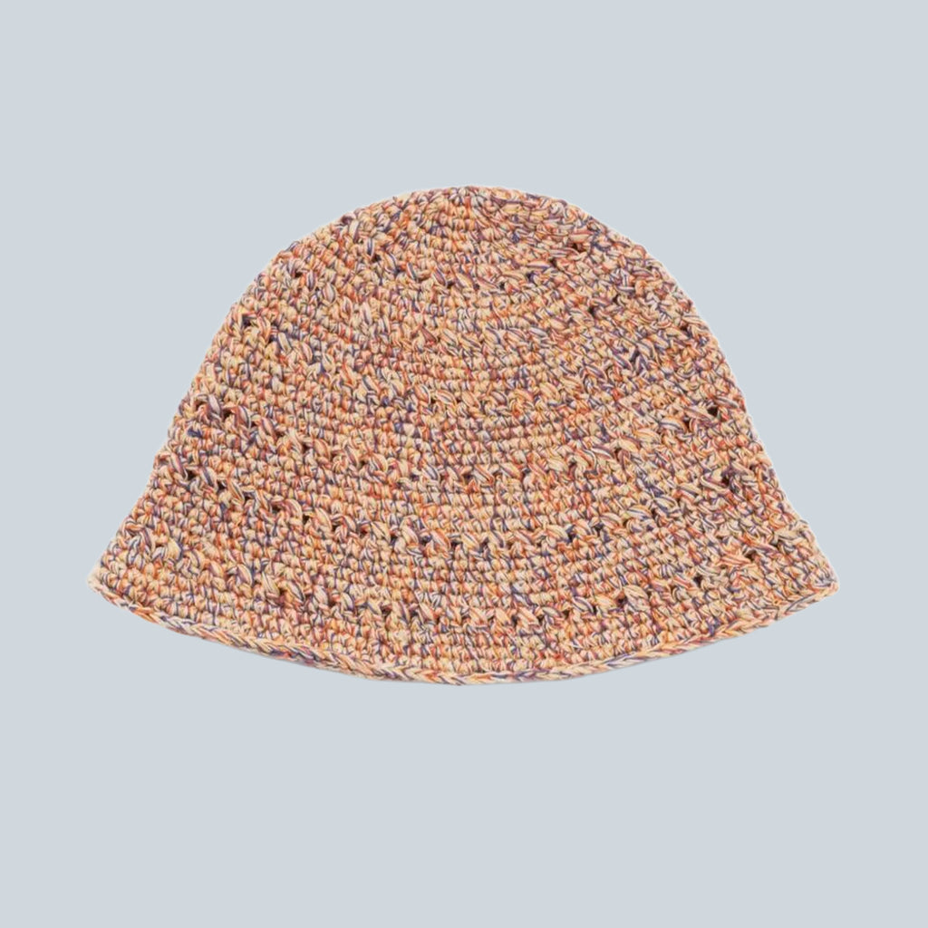 HEMP STOCK KNIT BUCKET - MULTI TAN