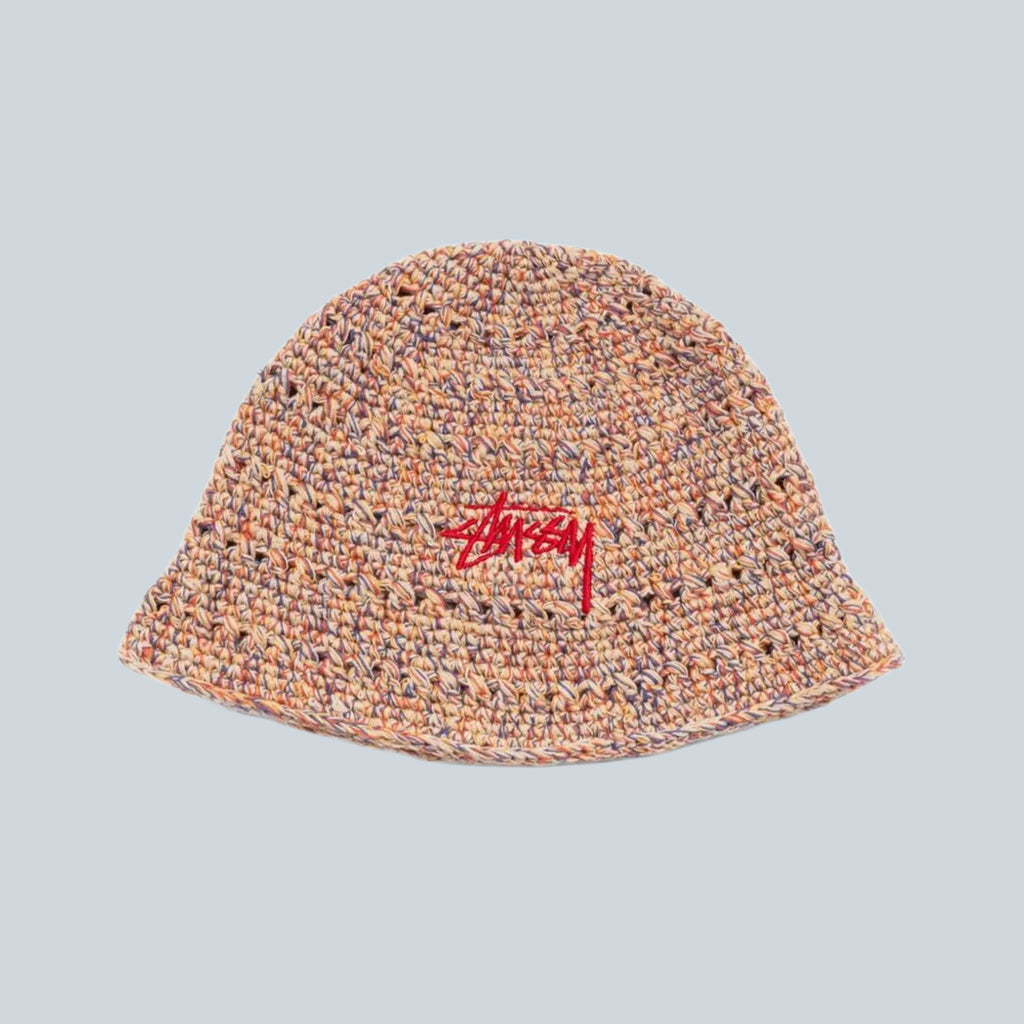 HEMP STOCK KNIT BUCKET - MULTI TAN