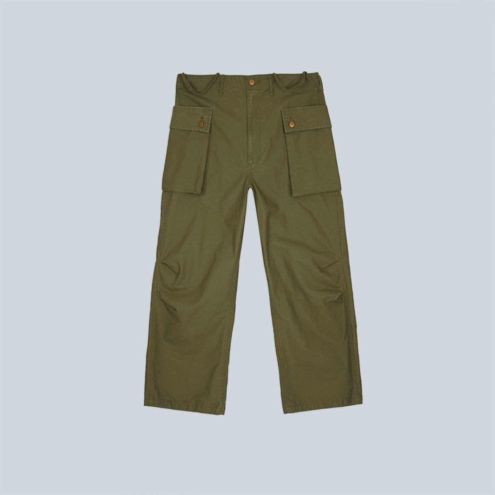 CANVAS OVERPANT - OLIVE