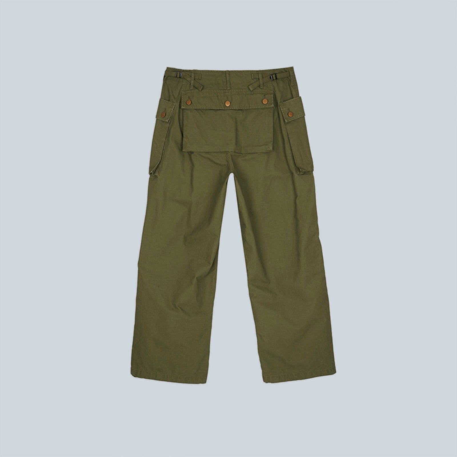 CANVAS OVERPANT - OLIVE