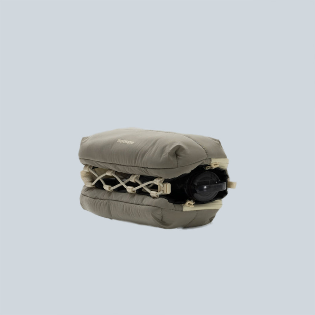 WARES BAGS BOTTLE SACOCHE MEDIUM - MOSS