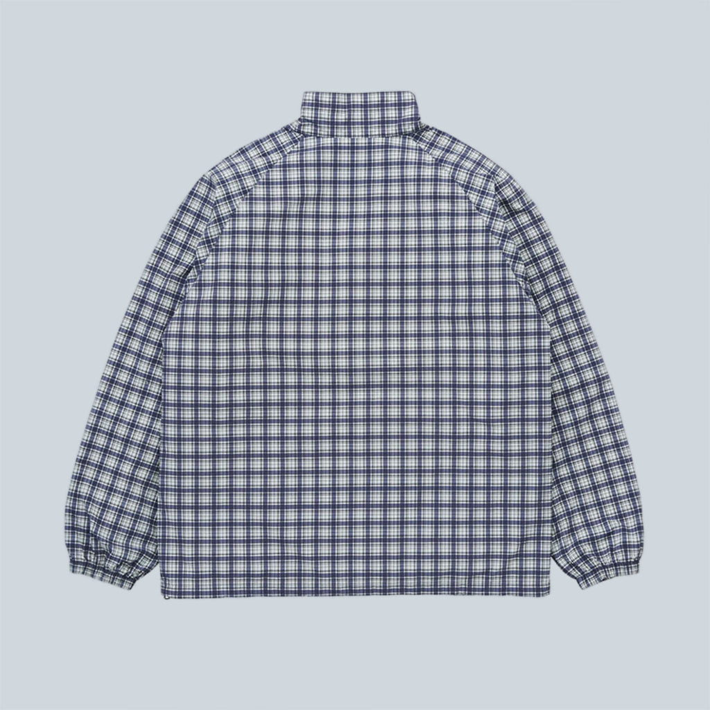 CHECKERED SHELL JACKET - NAVY CHECK