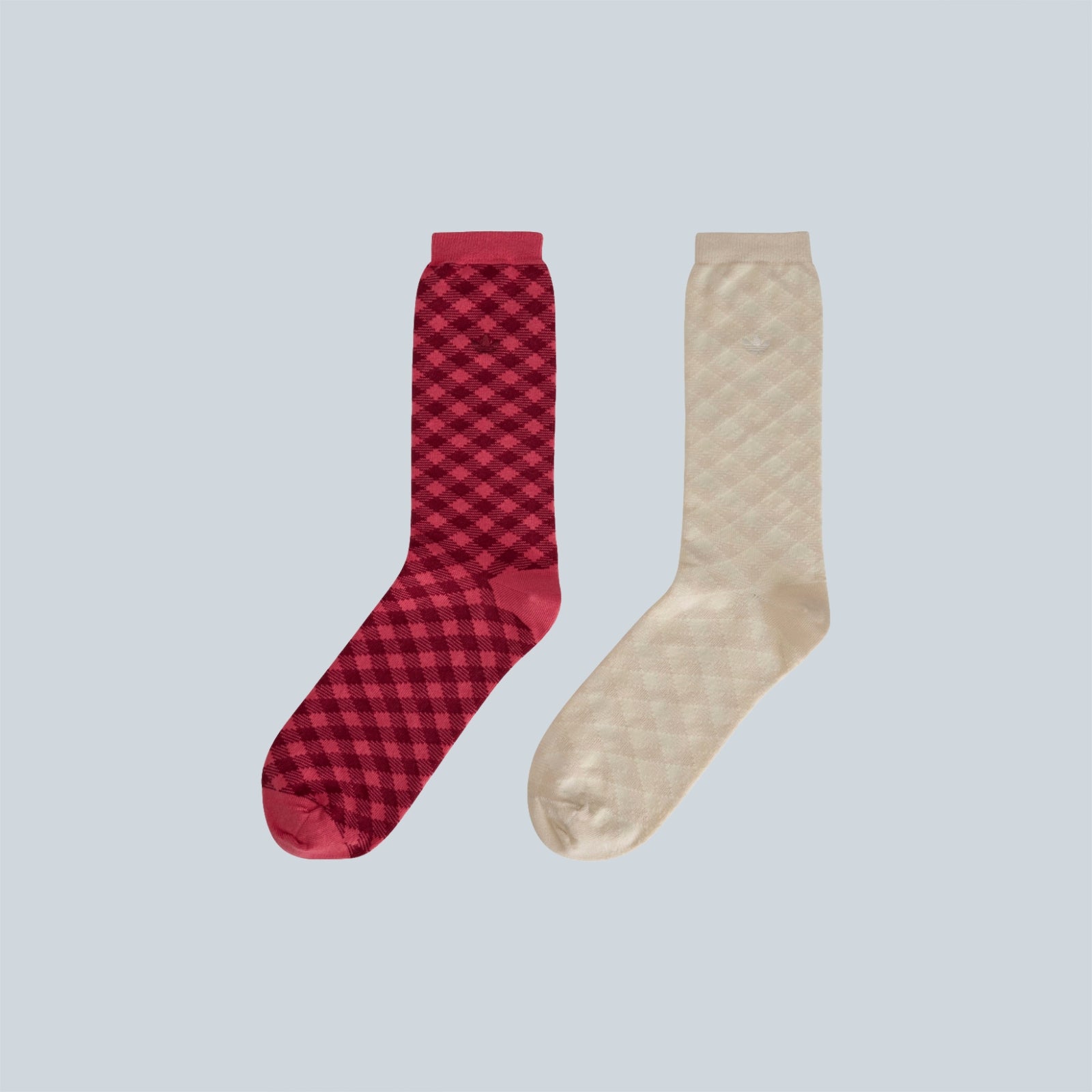 CHECK SOCK - RAPNK BROWN