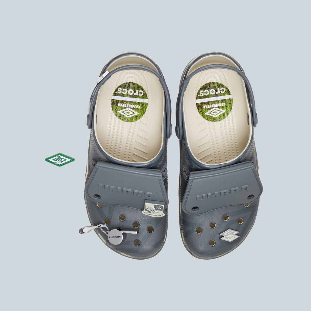 CLASSIC CLOG - BONE/SLATE GREY