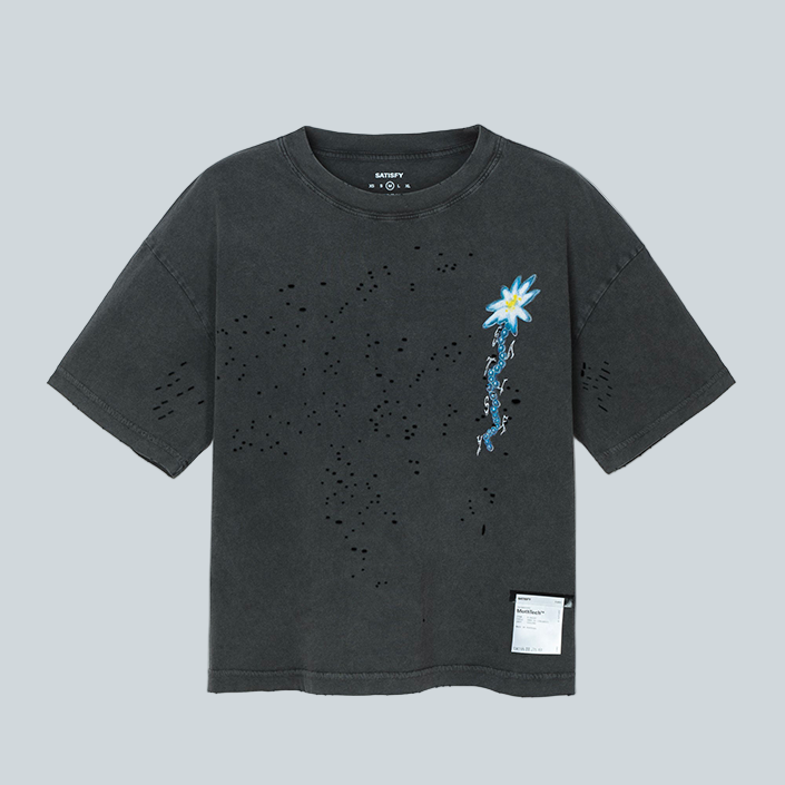 MOTHTECH T-SHIRT - AGED BLACK