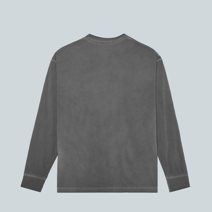 AURALITE LONG TEE - PIGMENT BLACK
