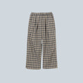 CHECK EASY PANTS - BEIGE
