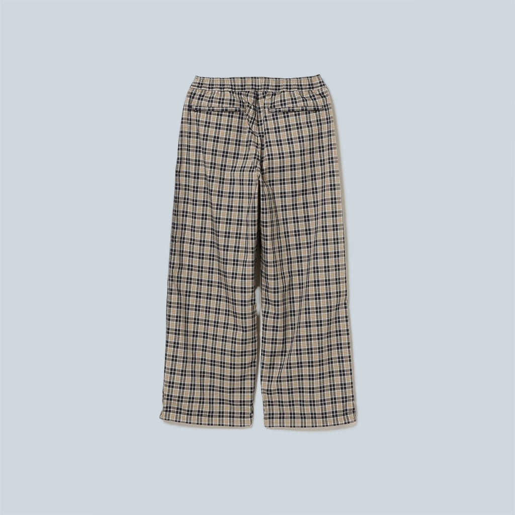 CHECK EASY PANTS - BEIGE