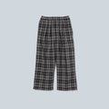 CHECK EASY PANTS - BLACK