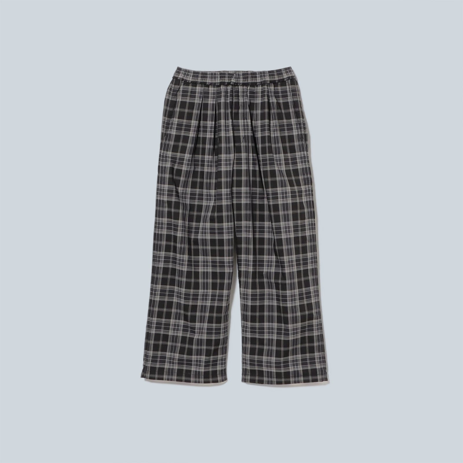 CHECK EASY PANTS - BLACK