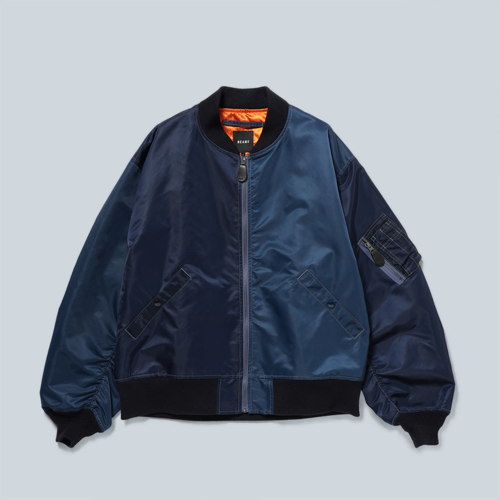 CRAZY MA-1 JACKET - NAVY