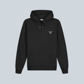 HEART LOGO HOODIE - BLACK