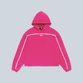 OVAL PULLOVER HOODIE - PINK