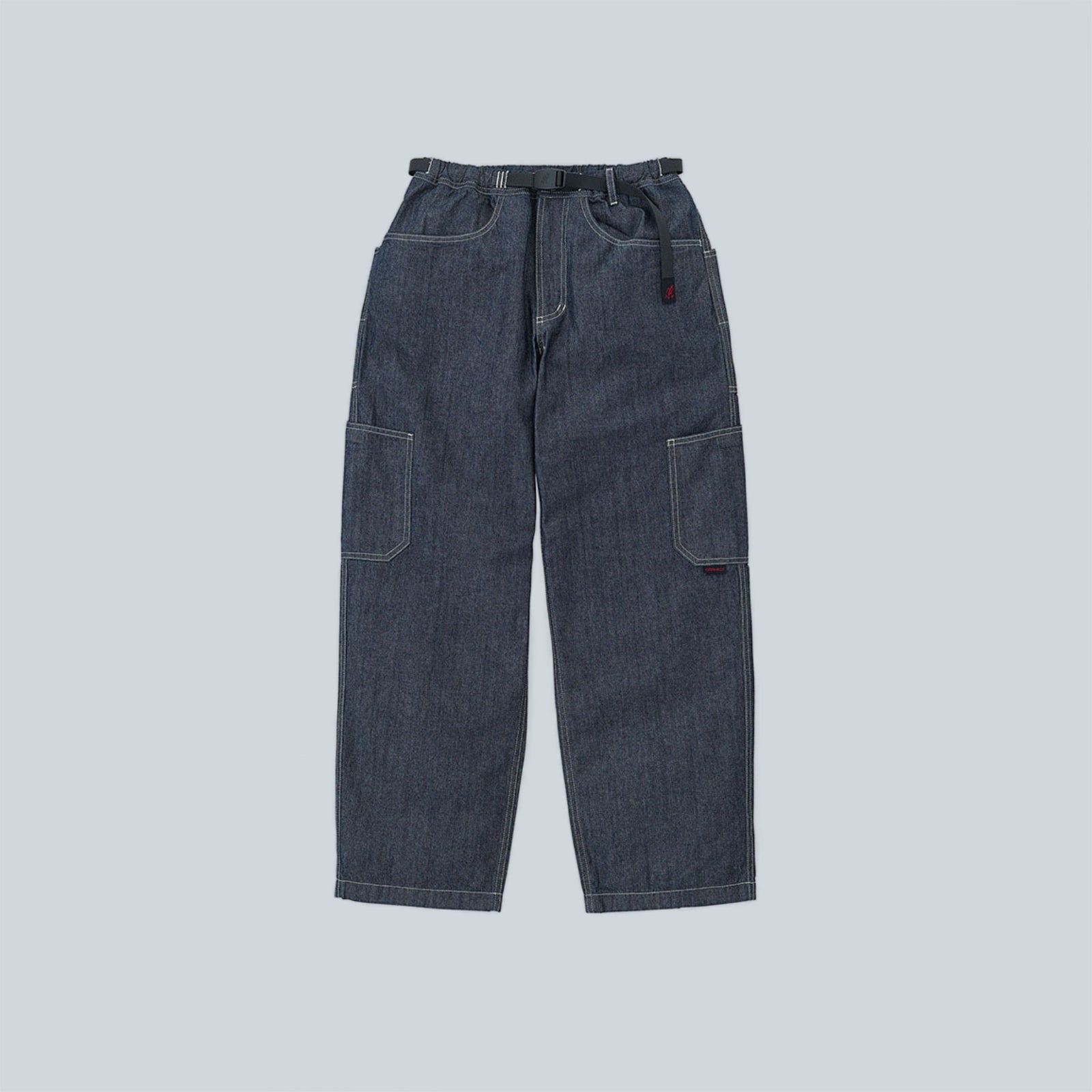 JAPANESE CHAMBRAY ROCK SLIDE PANT - NAVY