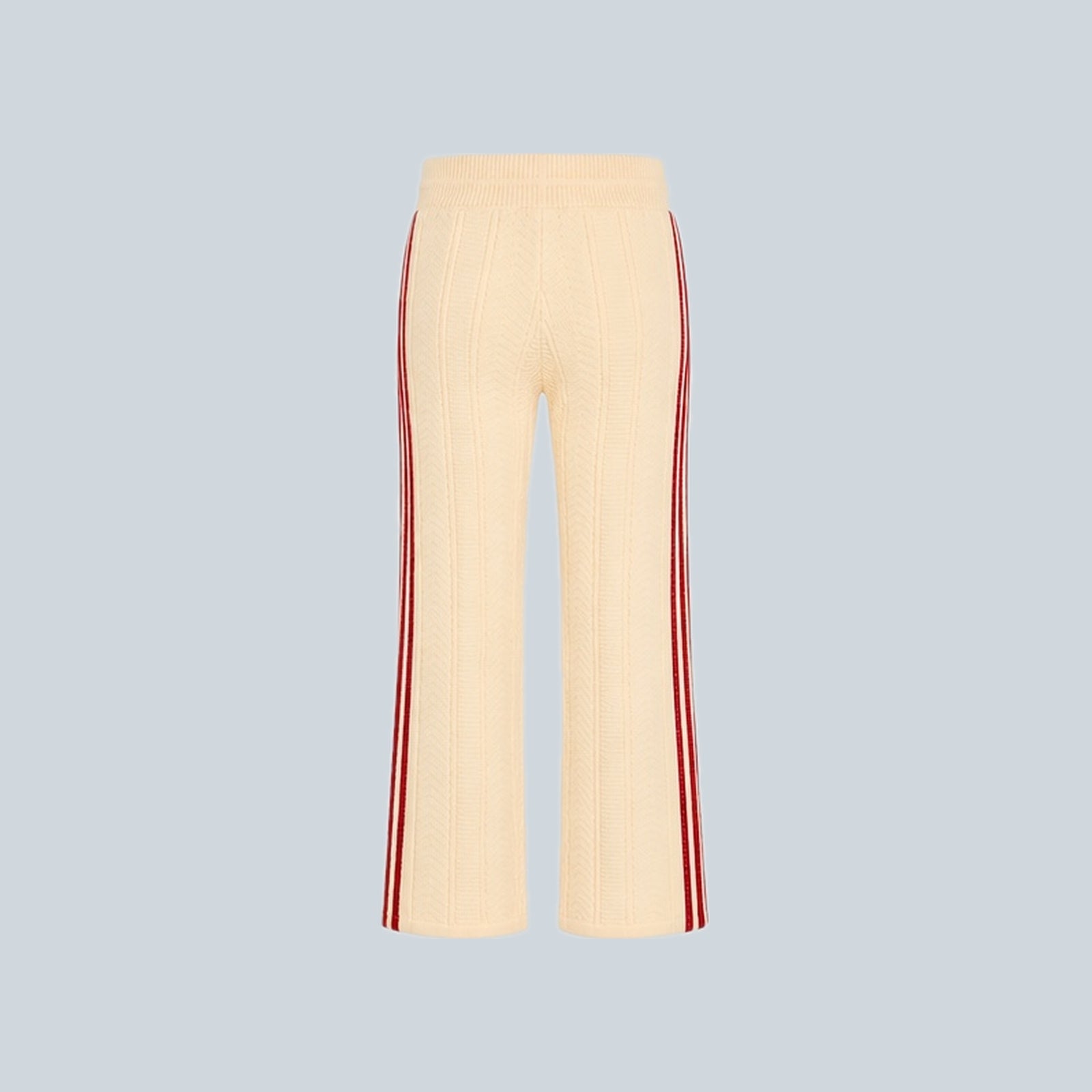 PANTALON DE SURVÊTEMENT SST - CREAM / RED
