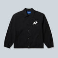 L.E.S COMMUNITY COACHES JACKET - BLACK